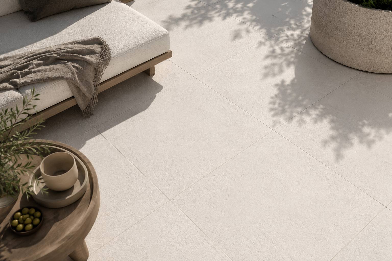 Ambiente realizado con azulejos de la colección Concept