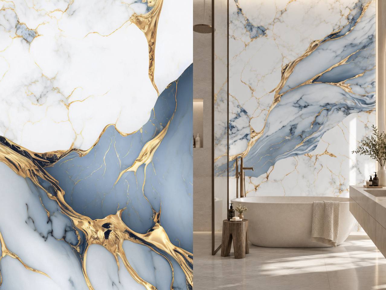 Gold Stone Atomic Blue