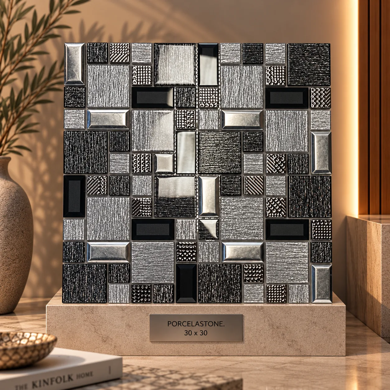Malla de cristal Silver