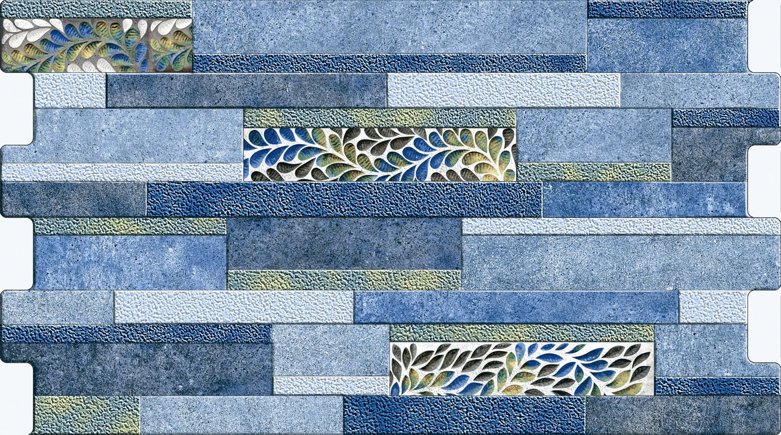 PACIFIC OCEAN-03-A — 31×56 cm Interlock