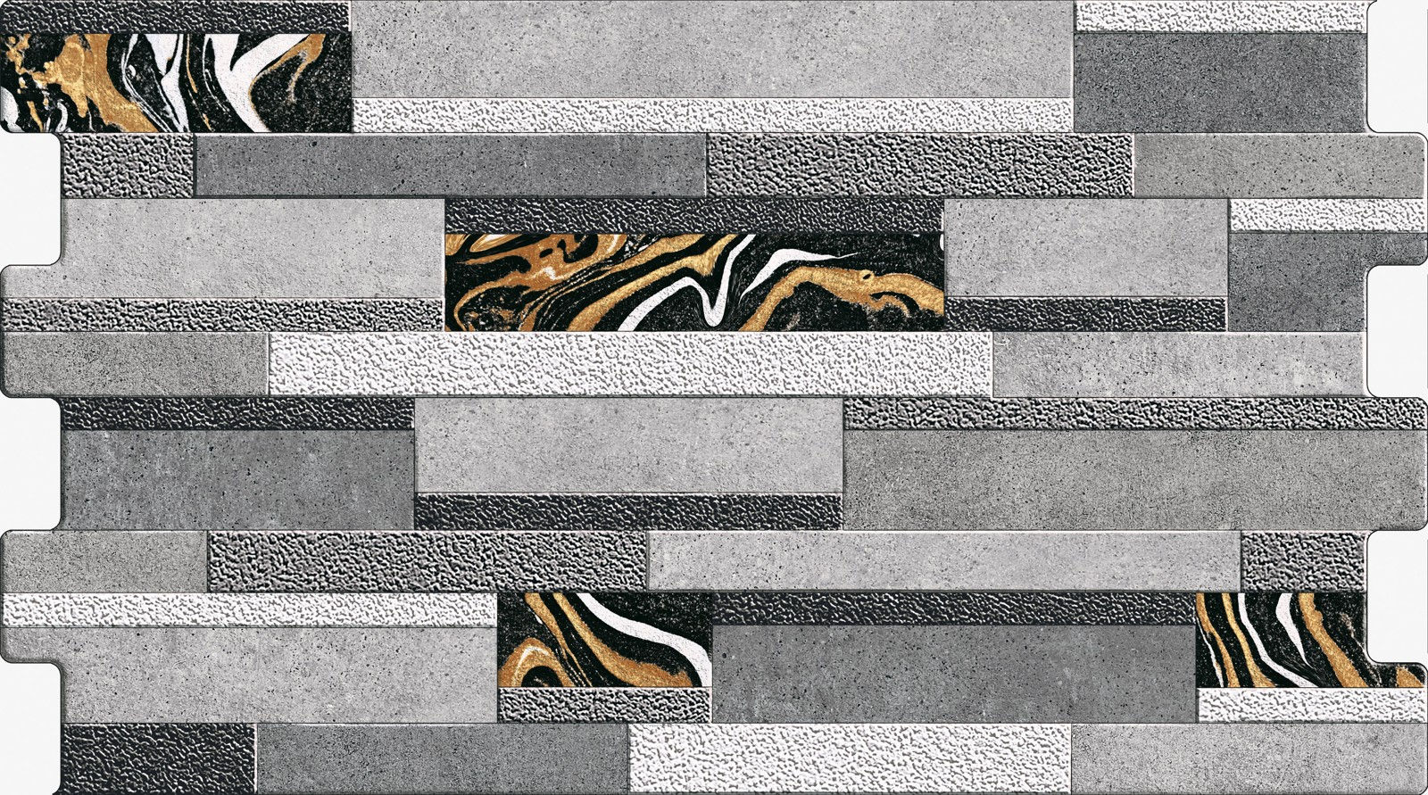 PACIFIC OCEAN-07-A — 31×56 cm Interlock